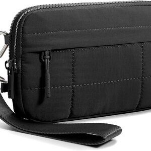 Women Small Crossbody Bag Nylon Quilted RFID Wallets Multi-Use Purse